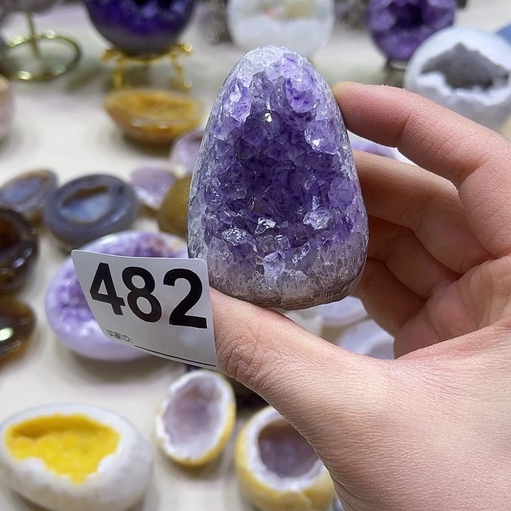 紫晶摆件未镶嵌摆件482