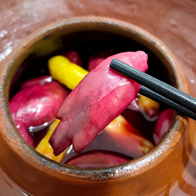 酸辣阳荷正宗泡菜姜老坛泡制酸辣下饭菜酸菜腌菜酸洋荷泡椒洋荷姜