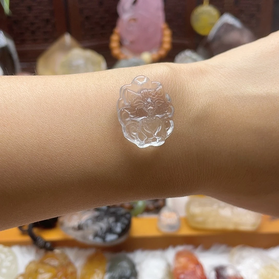 颈饰未镶嵌水晶天然