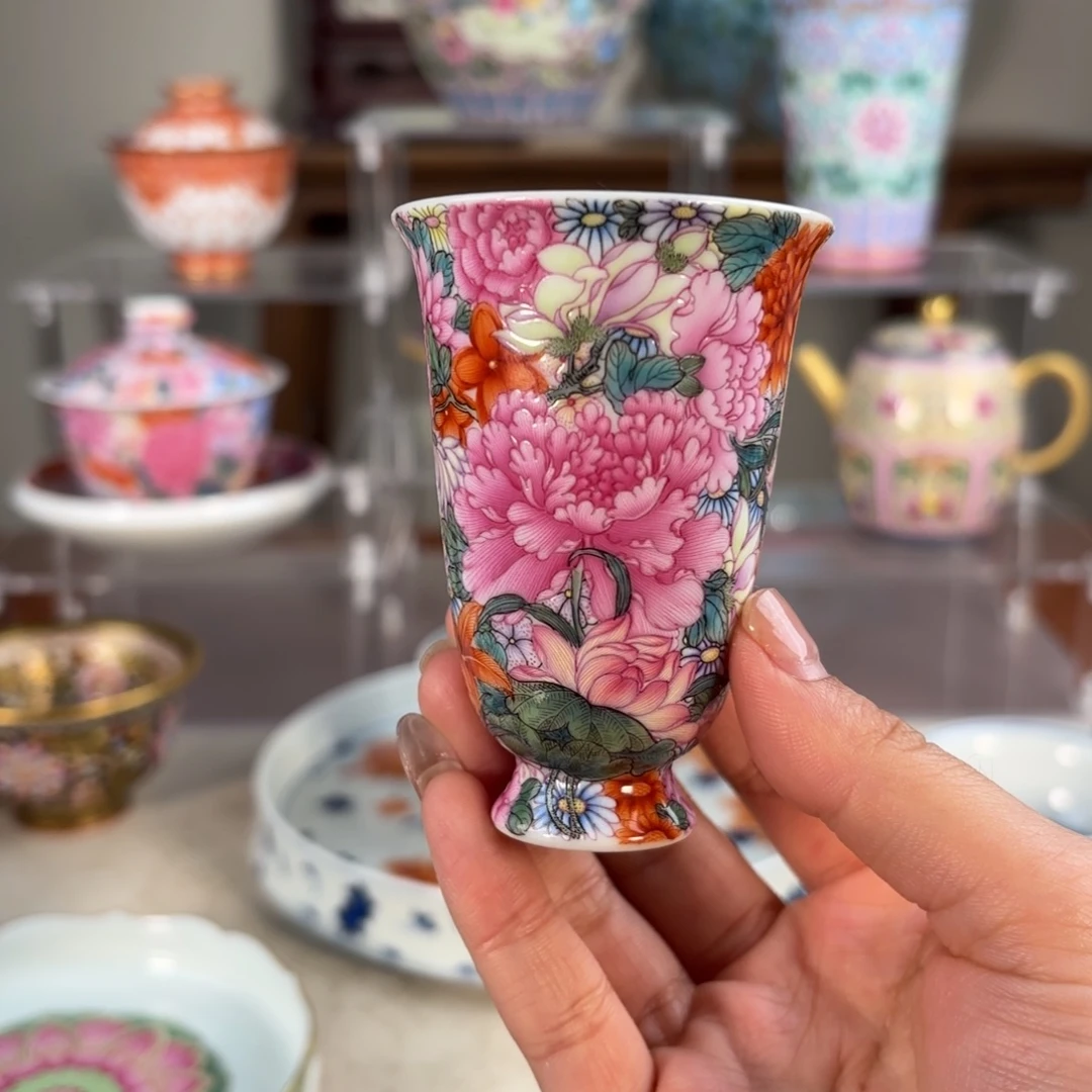 陶纯手工手绘 高端茶器