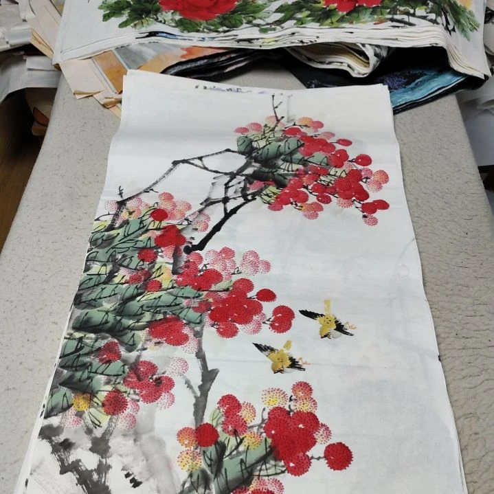 小***吾国画国画花鸟花鸟国画