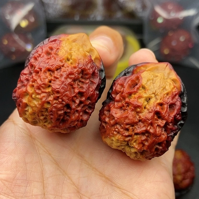 【闪购商品】把件文玩核桃天*✨37尺铁狮子球