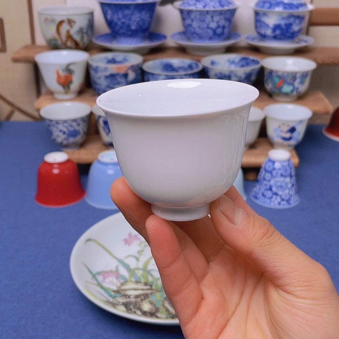 景德镇手工陶瓷茶杯