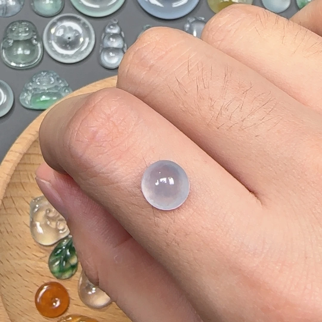 翡翠未镶嵌颈饰蛋面