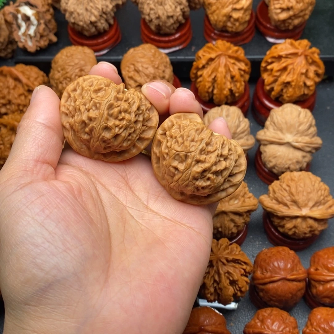 文玩核桃把件41宫灯