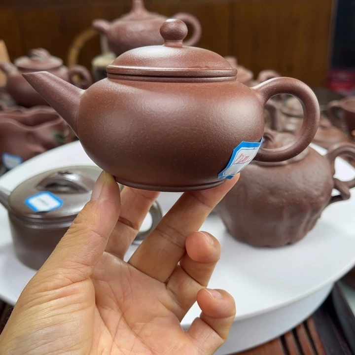 紫砂茶壶紫砂花茶