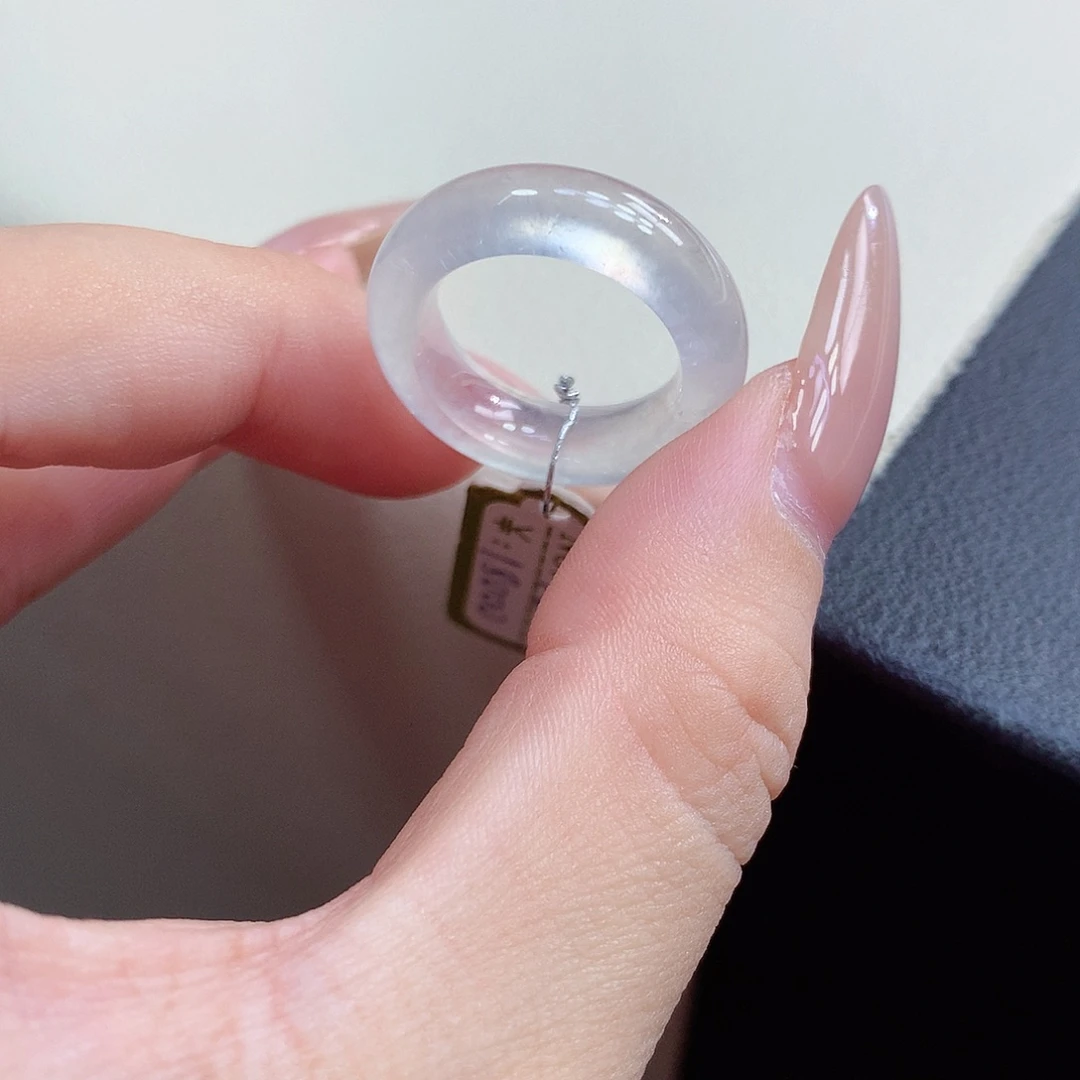 翡翠未镶嵌戒圈10号