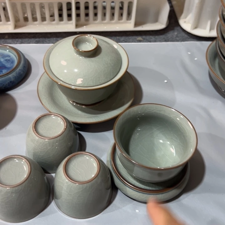 淘泥素胎六件套全