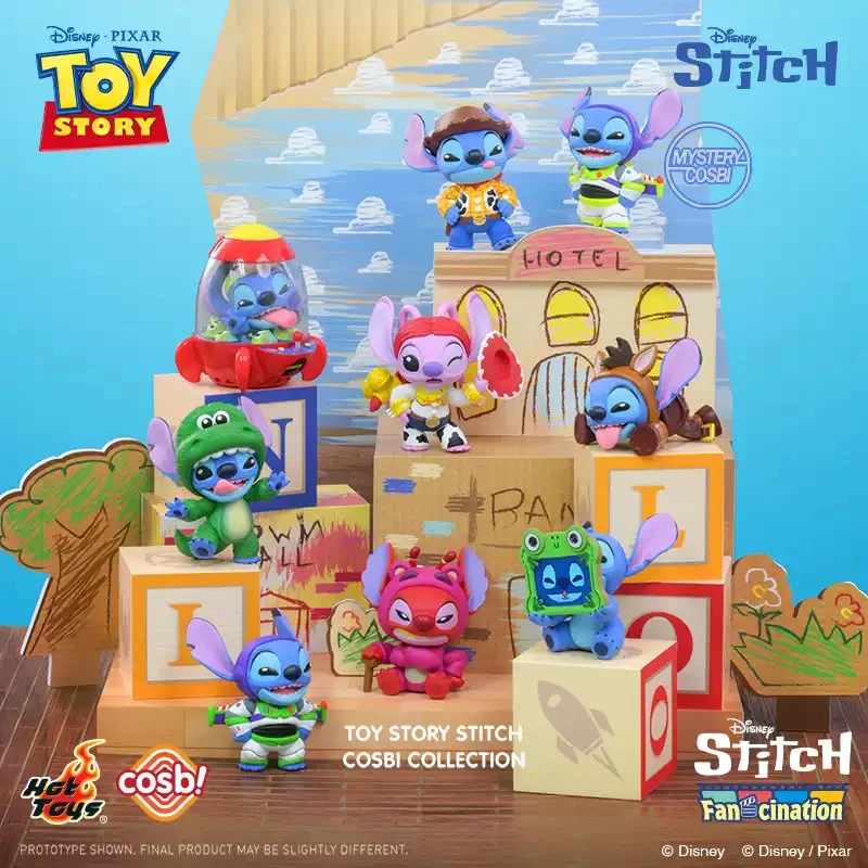 TOP TOY玩具总动员史迪奇COSBI盲盒迷你人偶玩具生日礼物