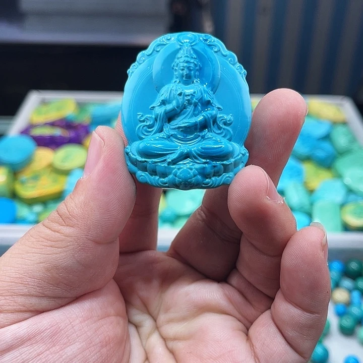 高瓷雕刻精品精美