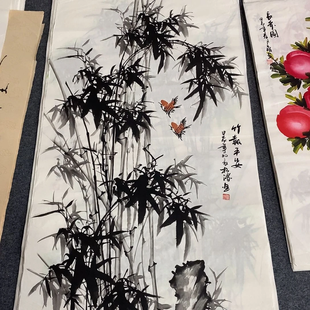 国画画画真的画画画