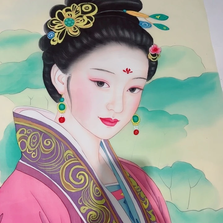 手绘作品全场放漏出