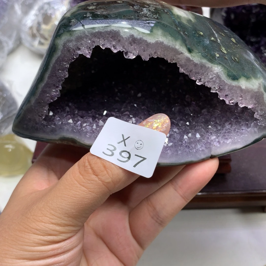 未镶嵌紫晶大型摆件（非配饰）～*簢