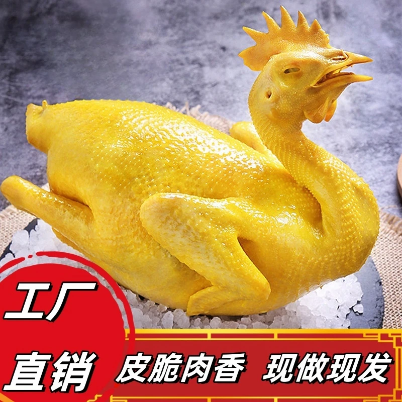 【买1送1到手2只】广东古法盐焗鸡整只客家盐焗老鸡新鲜现做熟食