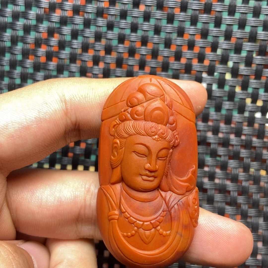 吊坠(不含链)未镶嵌南红玛瑙