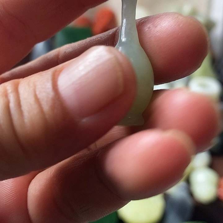 合金南红玛瑙挂件