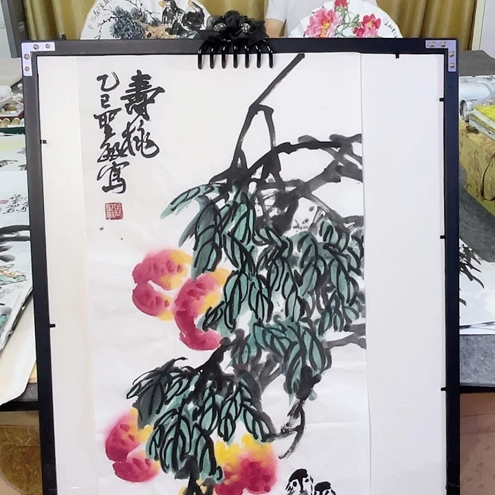 国画张圣敏先生纯手绘作品