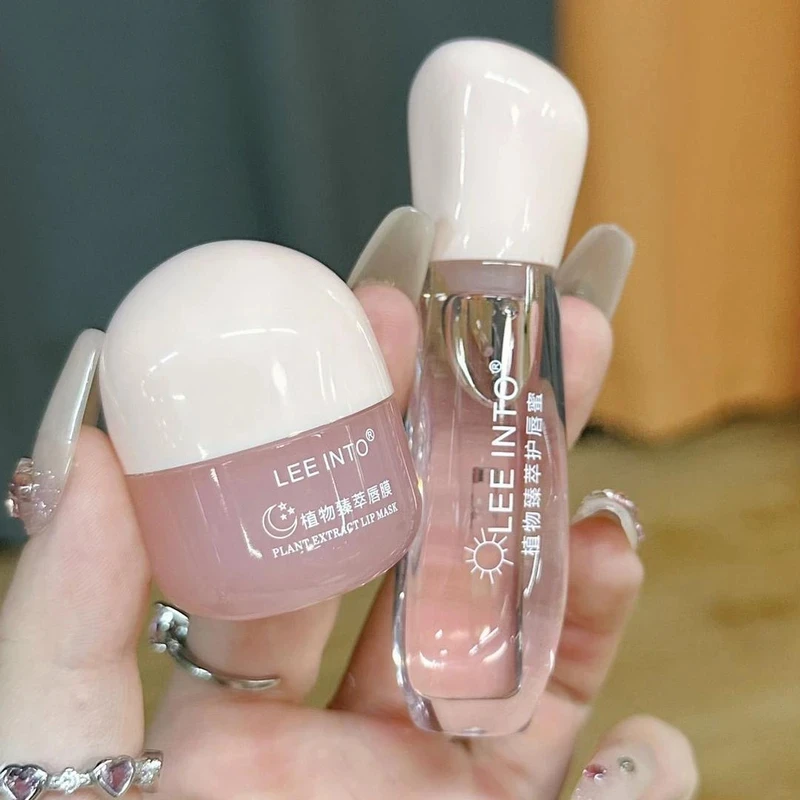 【俩个装】凡士林日夜睡眠唇膜套装滋润补水唇蜜唇油修护淡化唇纹