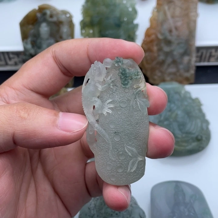 未镶嵌定制翡翠枯木逢春