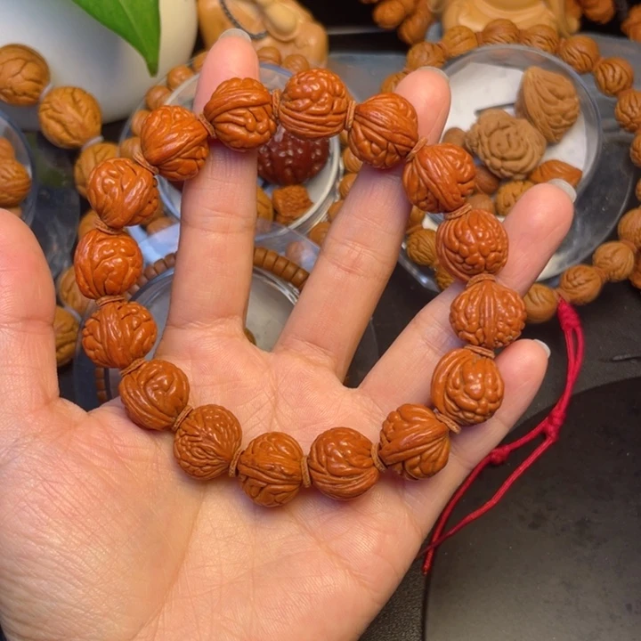 吊坠桃核桃核手串
