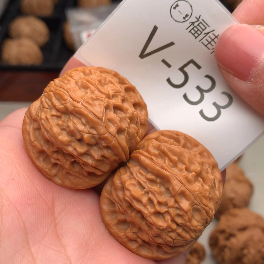 文玩核桃把件39磨盘………