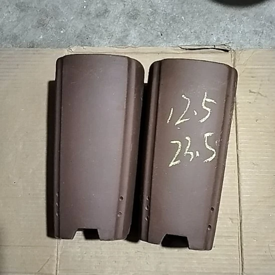 紫砂四方签筒两个