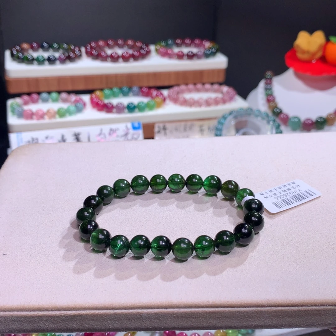 碧玺未镶嵌手链碧玺