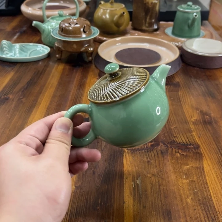 龙泉青瓷茶器微瑕8919