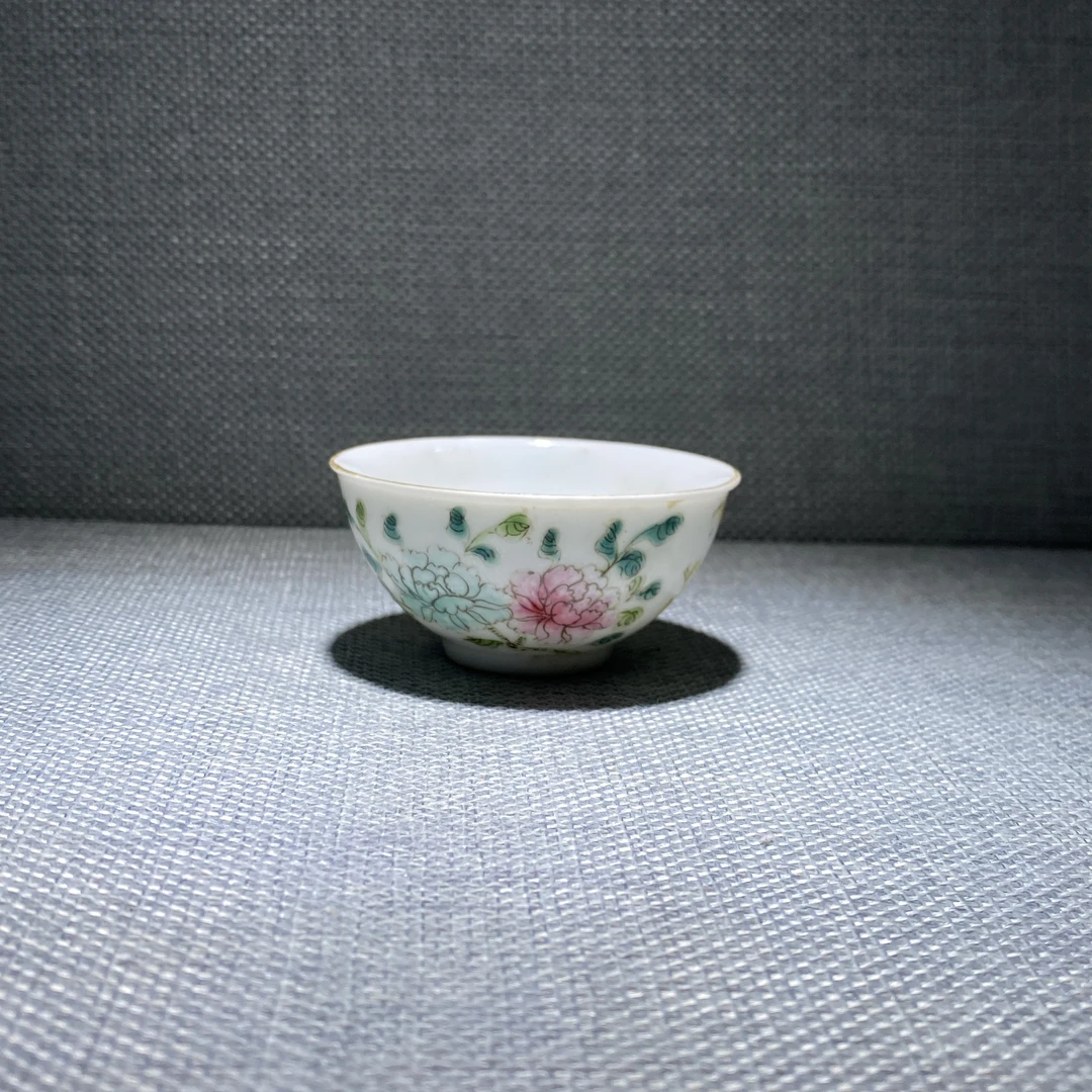 粉彩茶杯主人杯茶碗