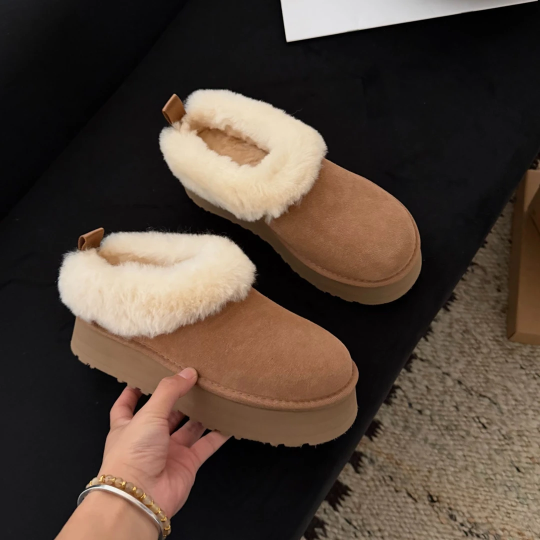 塔斯勒-羊皮毛一体雪地靴-WWT2