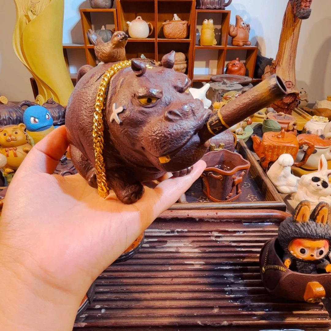 大***起紫砂茶叶盒纯手工制作工艺