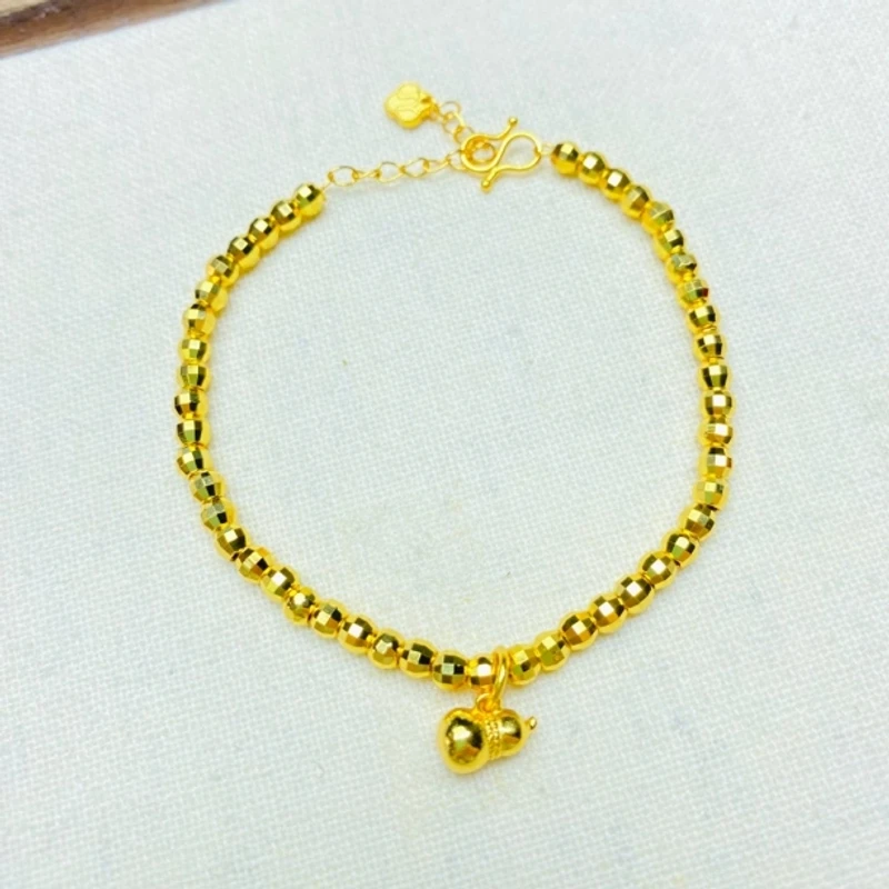 手链 爆款K0329黄色葫芦蹦迪手链多样性发货47655