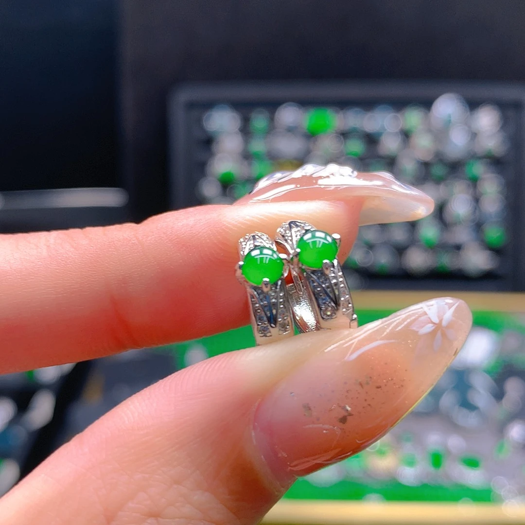 未镶嵌戒指翡翠天然翡翠