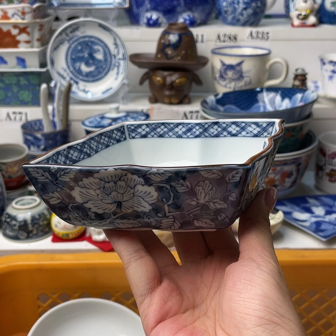 瓷片秋*#手绘陶瓷 #全手工制作