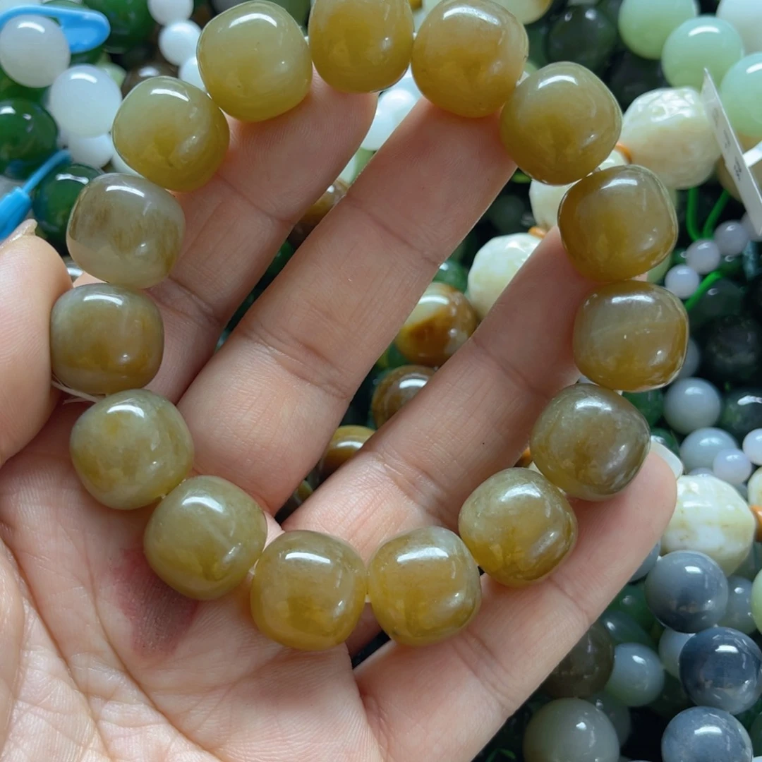 和田玉手链未镶嵌