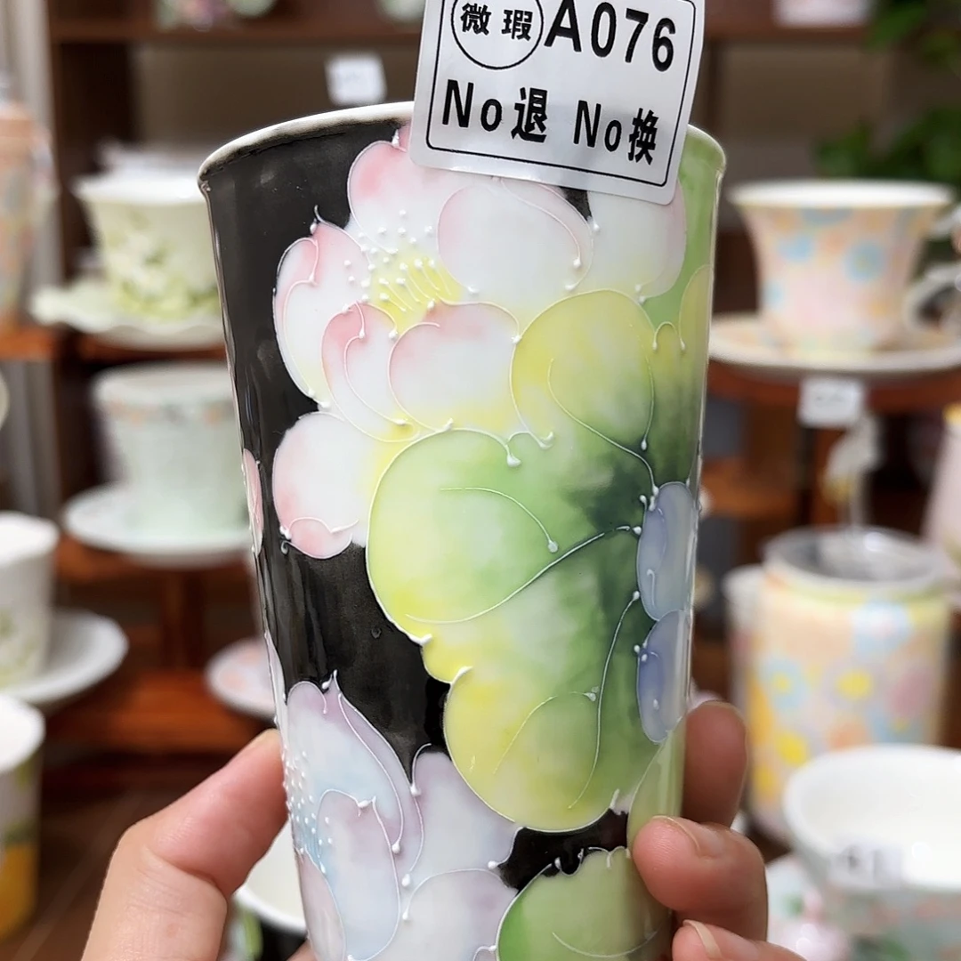 手绘创意高温釉下彩陶瓷