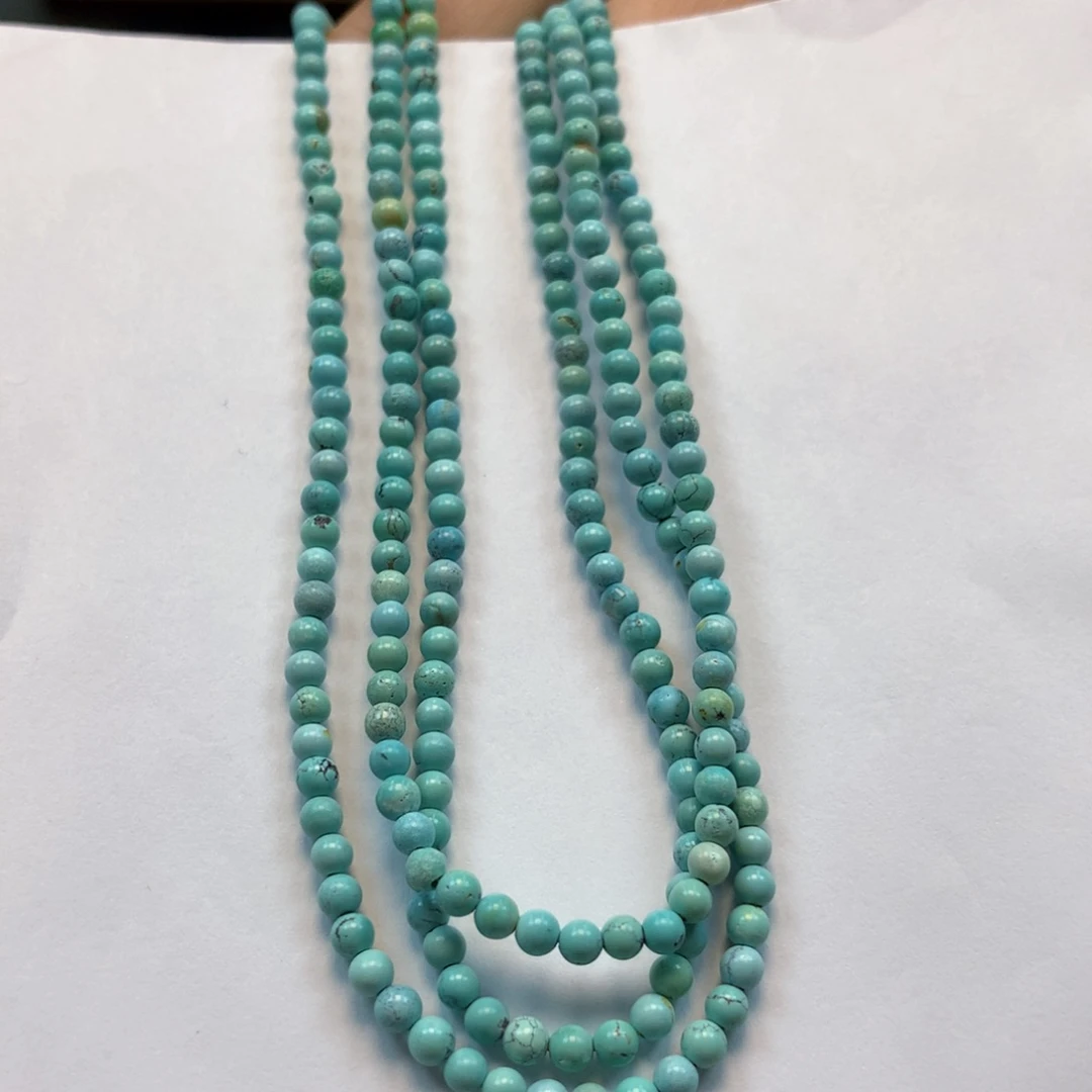 绿松石长链未镶嵌