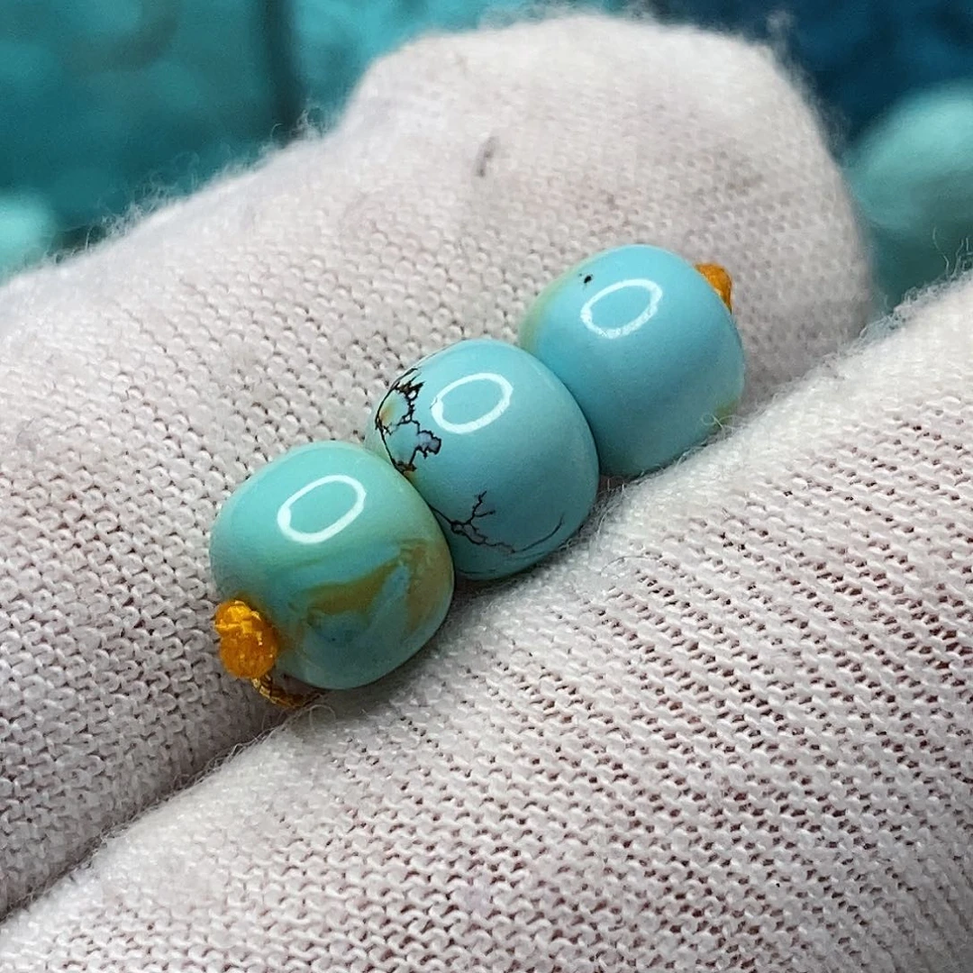 未镶嵌绿松石天然原矿 带武汉地大证书