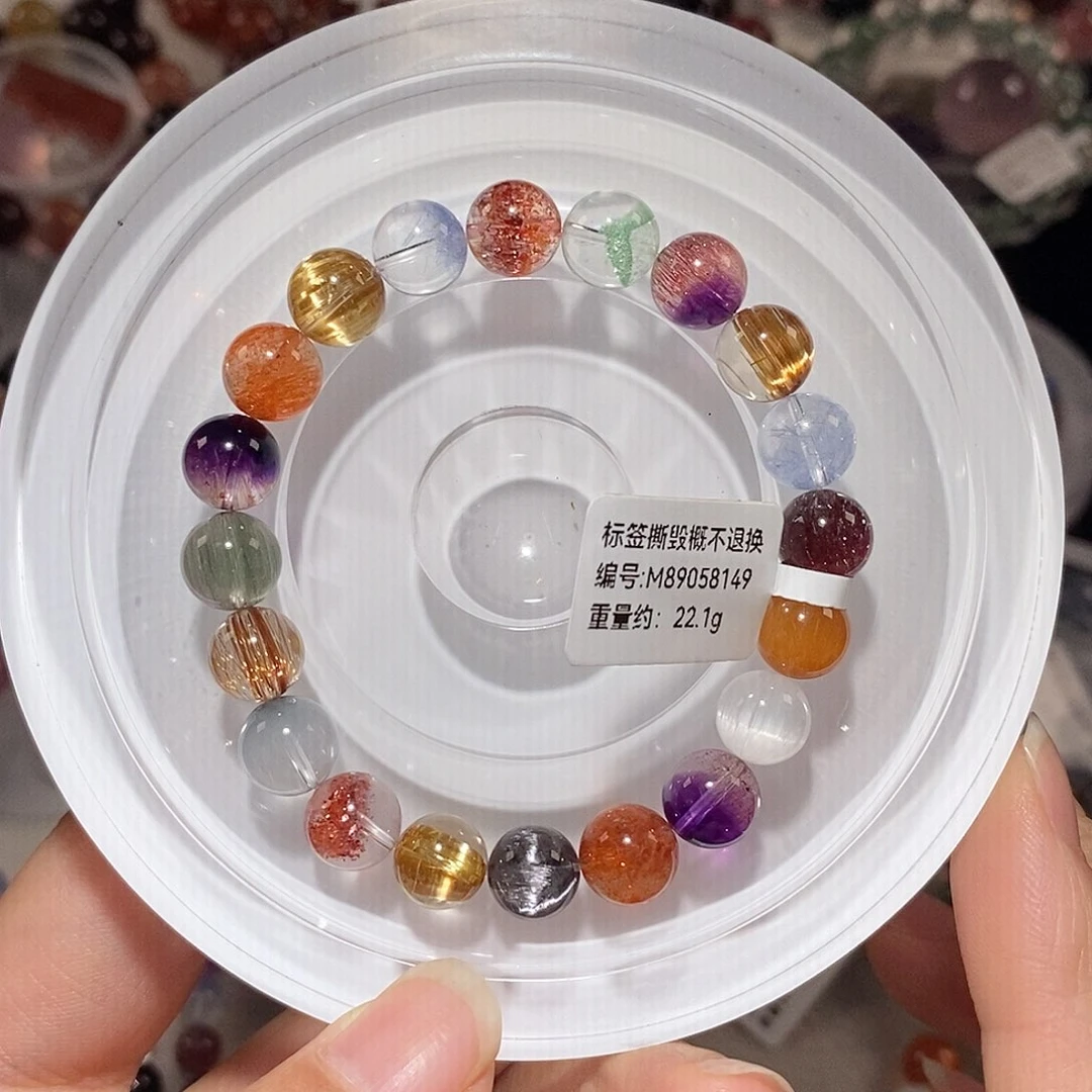 水晶手链未镶嵌多宝手链9.2