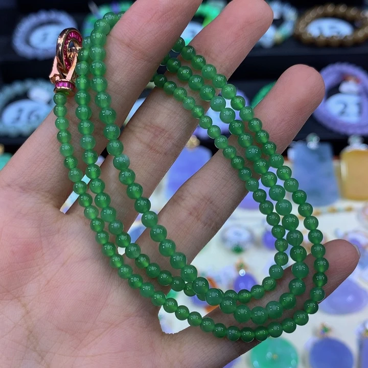 未镶嵌手链翡翠翡翠