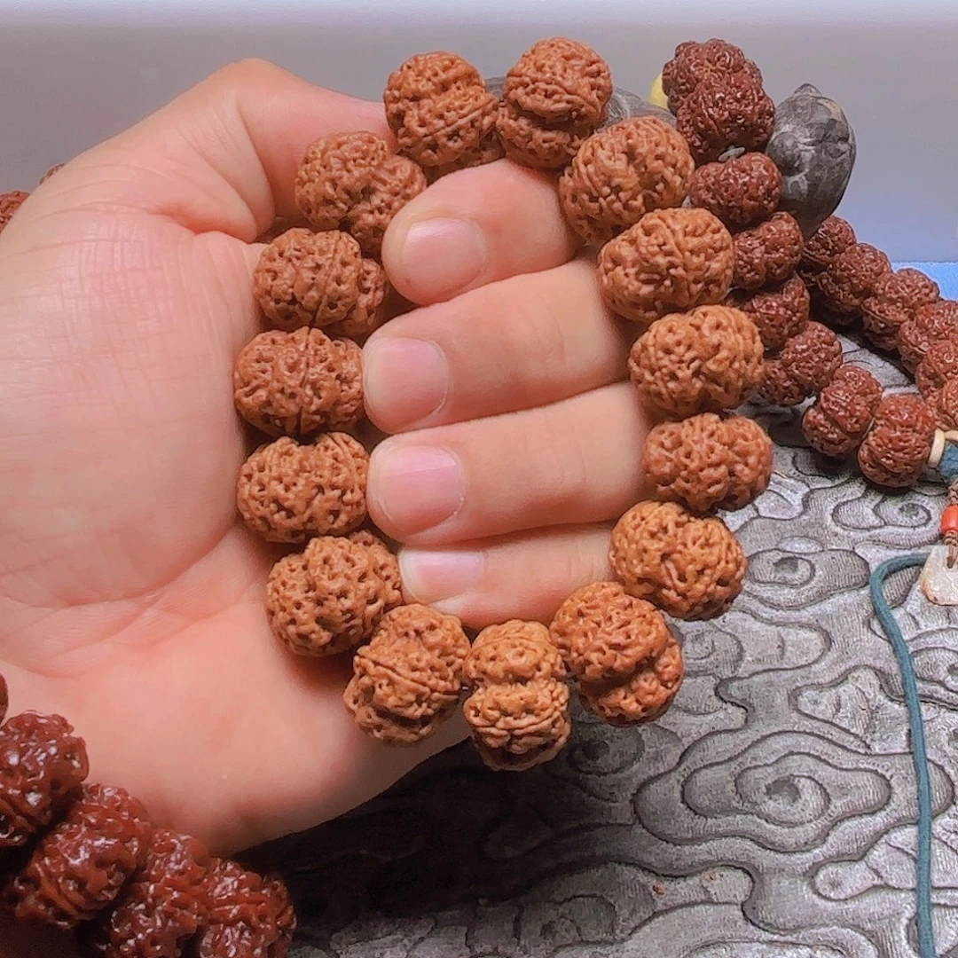 手串金刚菩提22mm 黄皮帝王花