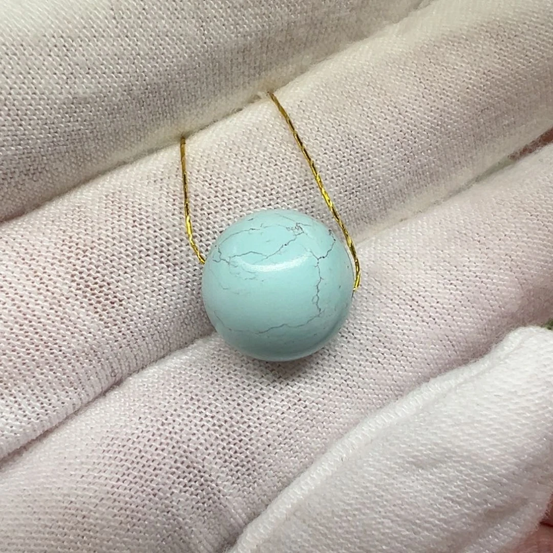 绿松石未镶嵌配饰81直径12.0