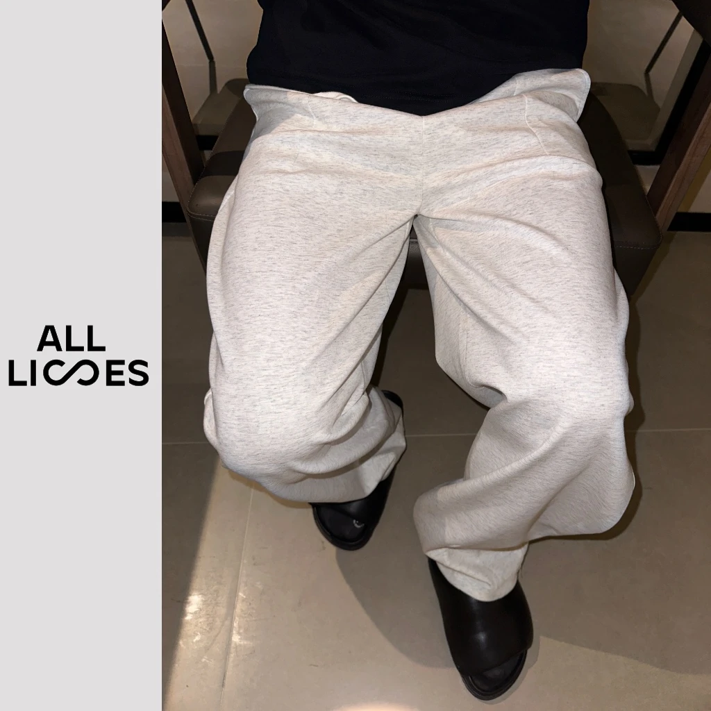 【AAA】三连系列高定版直筒高奢百搭高级西裤版卫裤R-26897