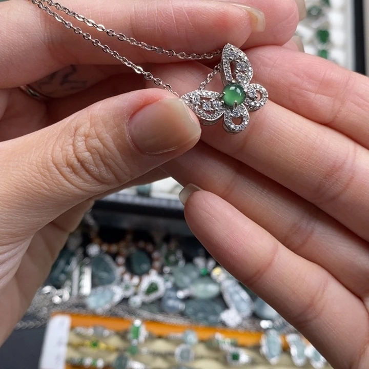 未镶嵌挂件翡翠翡翠