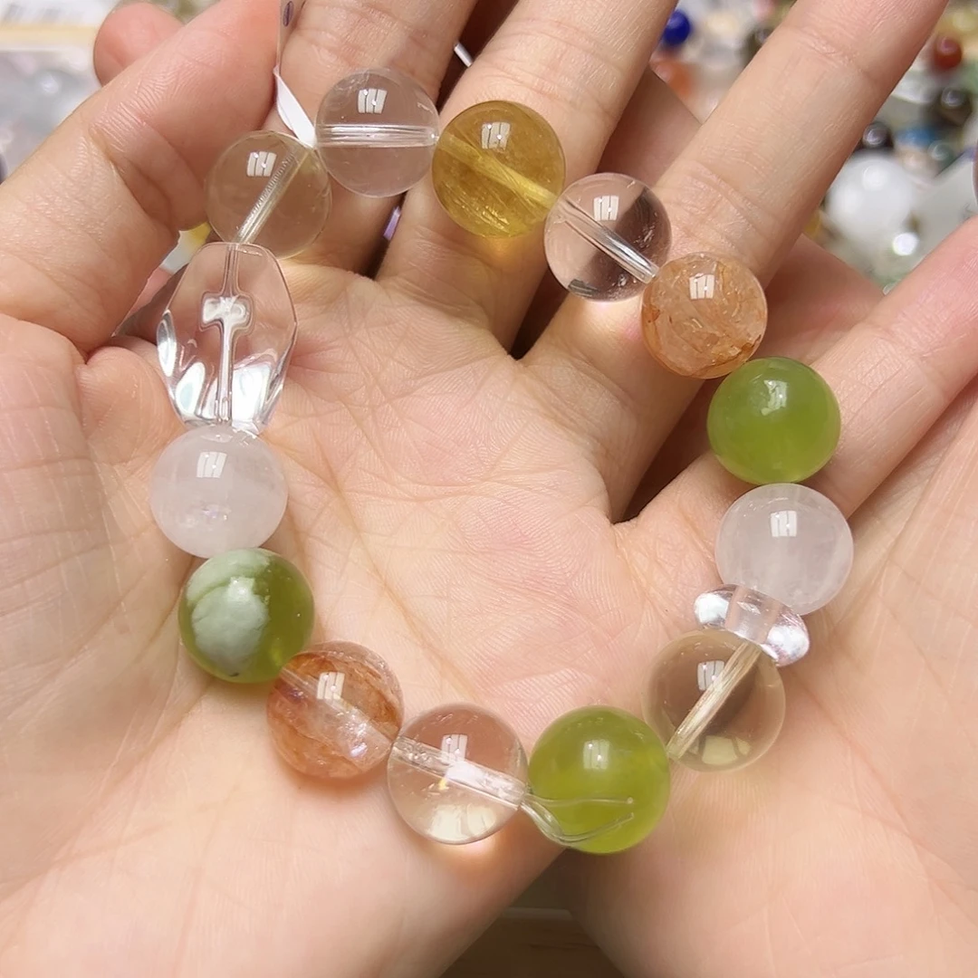 未镶嵌手链水晶多样性发一