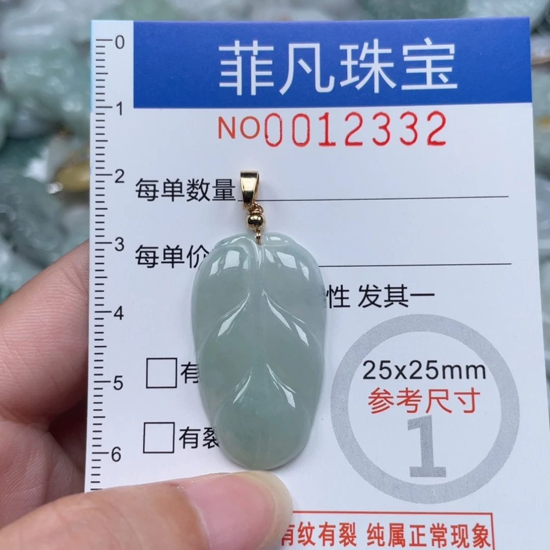 颈饰未镶嵌翡翠12332