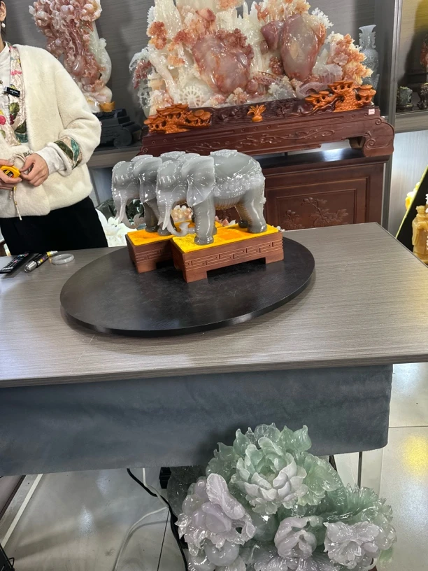 创意手工书房玄关商务新中式观赏收藏精品礼品摆件立体