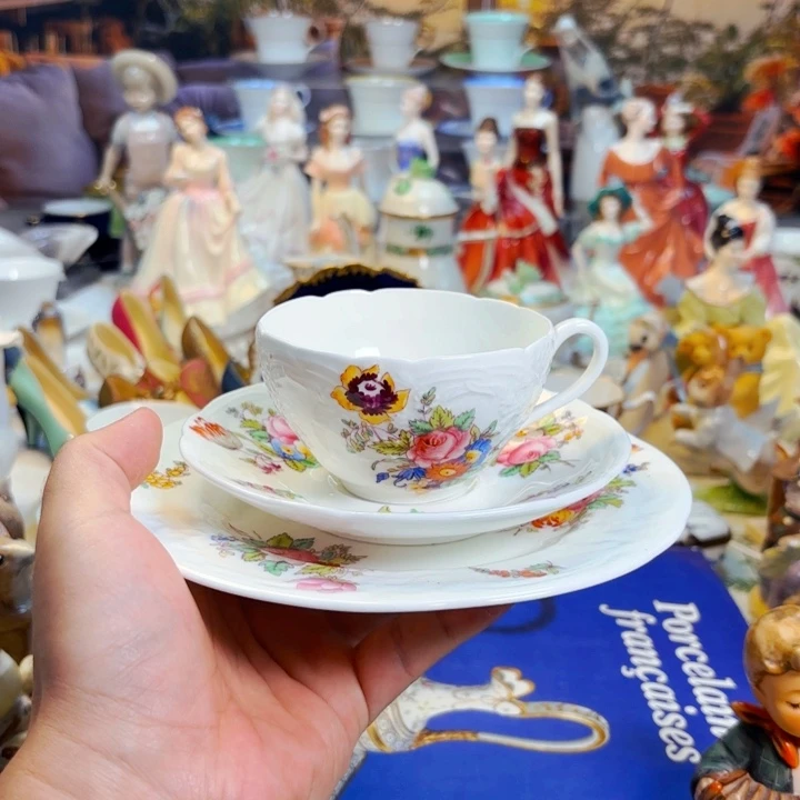 瓷片欧洲中古瓷器编号32