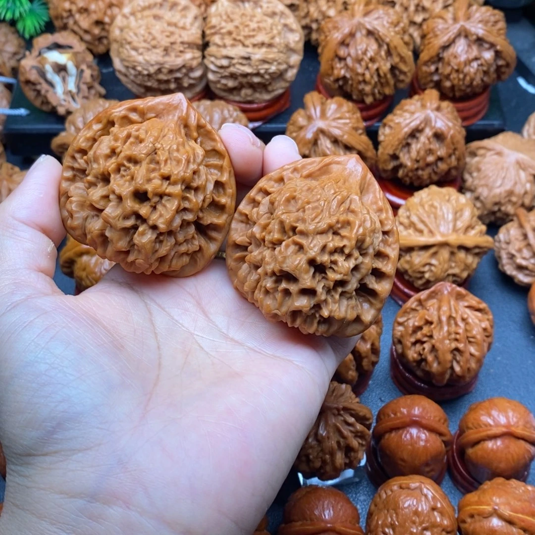 把件文玩核桃49官帽
