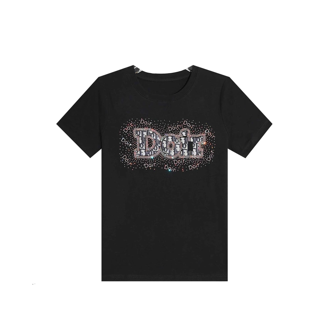 A79191-新款洋气百搭休闲短袖